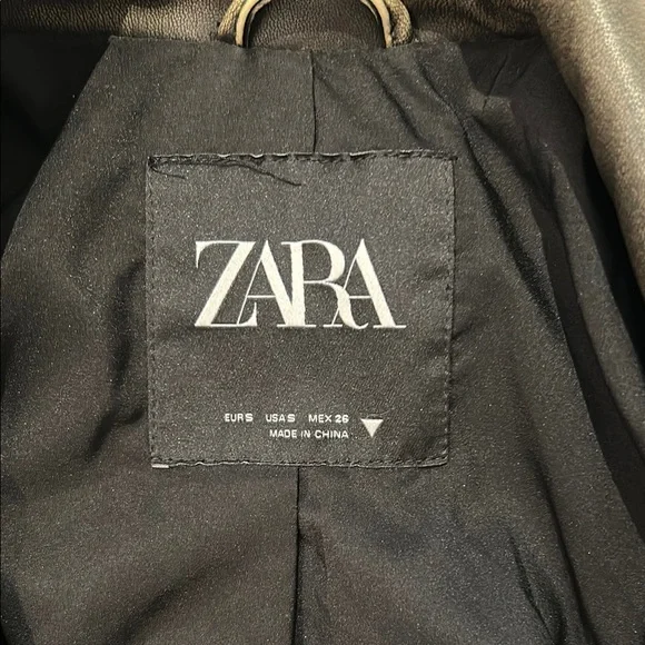 Zara Leather Jacket - Picture 4 of 4